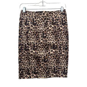 41 Hawthorn Pencil Skirt Sz S Brown/Tan Cheetah Print MobWife Baddie BizCasual